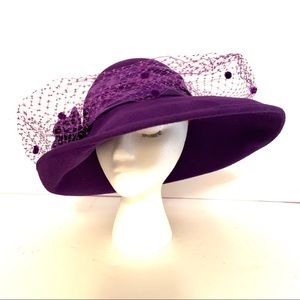 Michael Howard Vintage purple hat